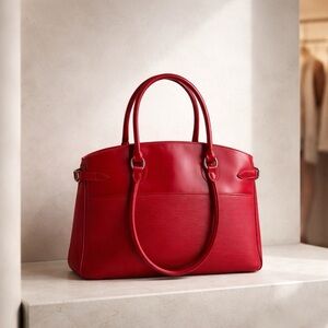 Louis Vuitton Epi leather Passy tote with matching wallet